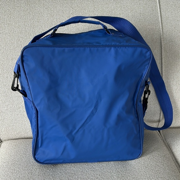 Trafalgar 1980s Vintage Retro Tote Crossbody Shoulder Bag Rainbow Travel Carryon - Picture 3 of 11